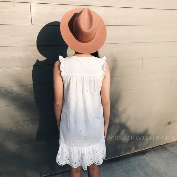 Madewell White Garden Eyelet Dress - Picture 5 of 7